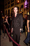 Luca Calvani at the opening celebration for the Fiorucci New York flagship store