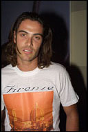 Luca at the party for Revlon